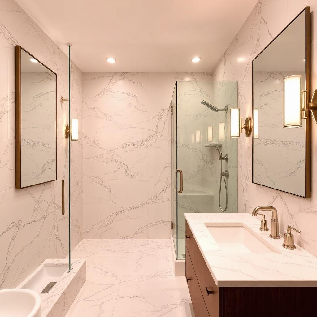 Full master bath, Park Slope